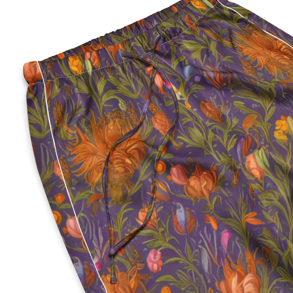 Botanical Nebula on Women's Pajama Pants — Product details