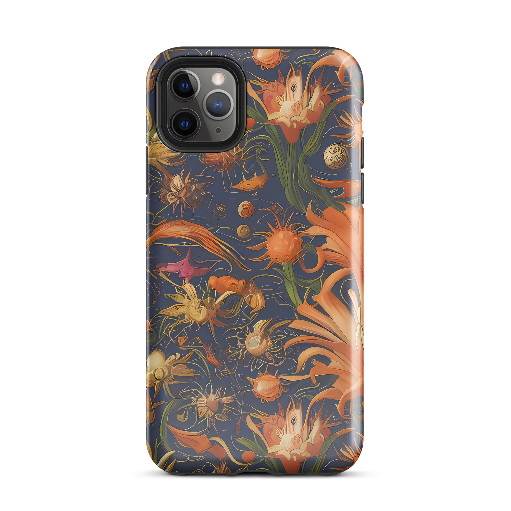 Stellar Blooms on Tough Case for iPhone® — Front