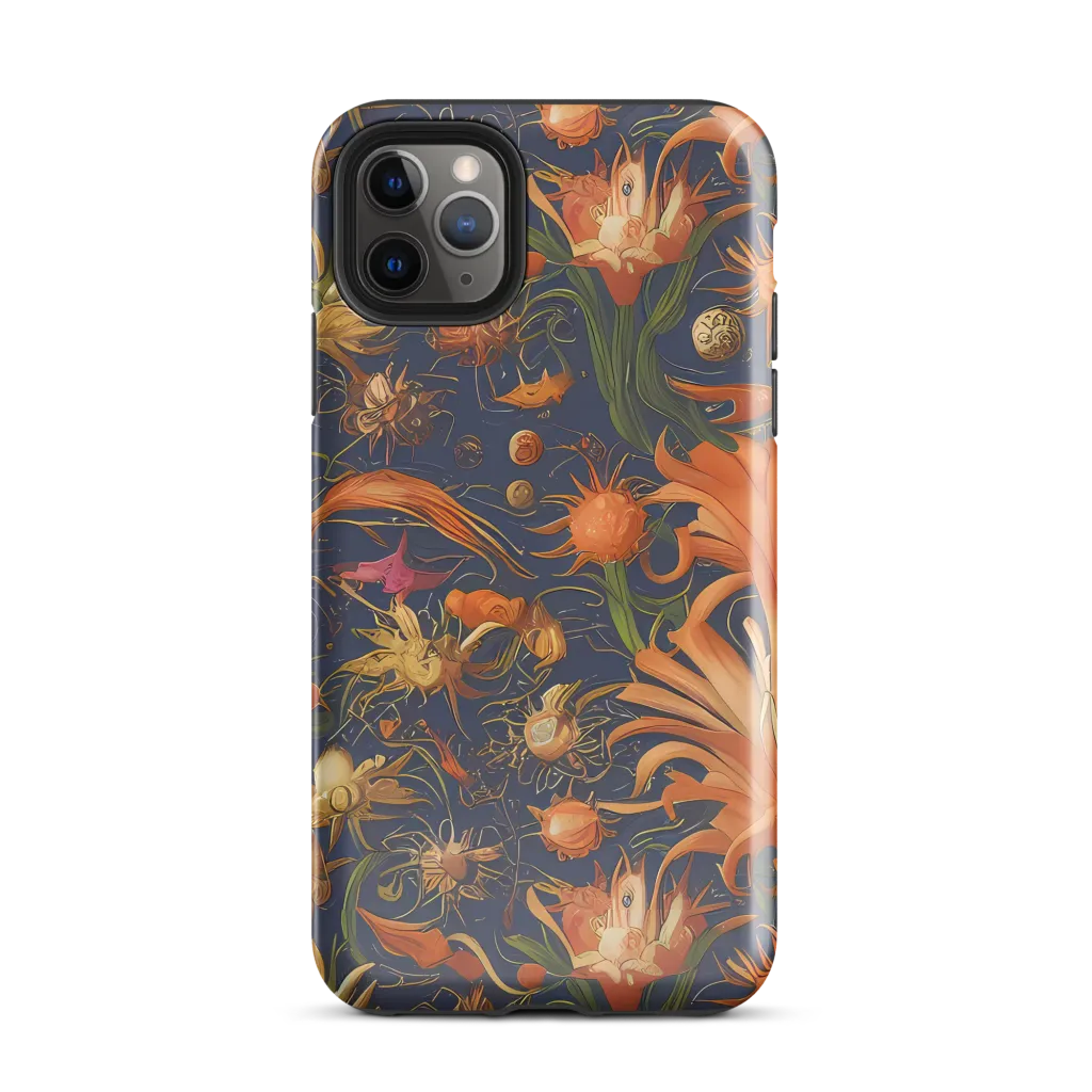 Stellar Blooms on Tough Case for iPhone® — Front