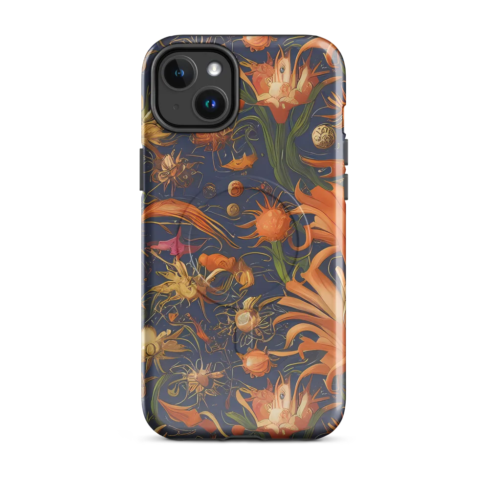Stellar Blooms on MagSafe Tough Case for iPhone® — Front