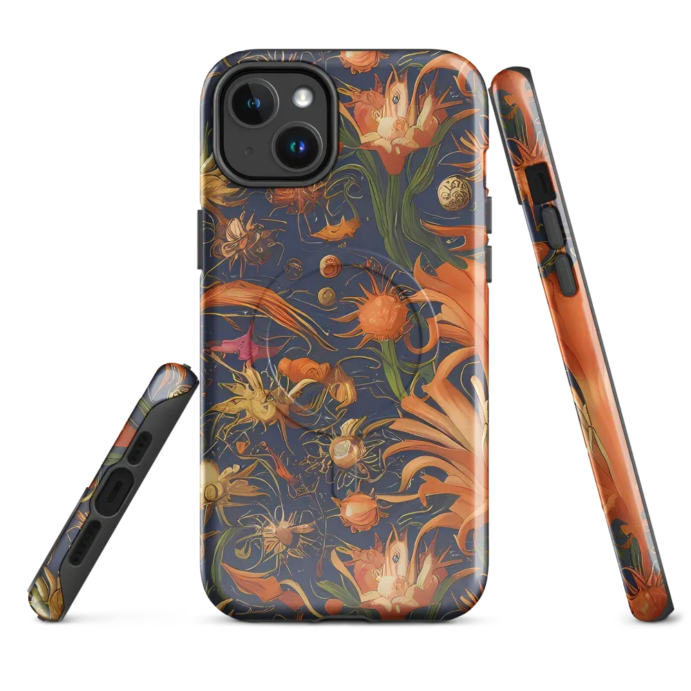 Stellar Blooms on MagSafe Tough Case for iPhone® — Front