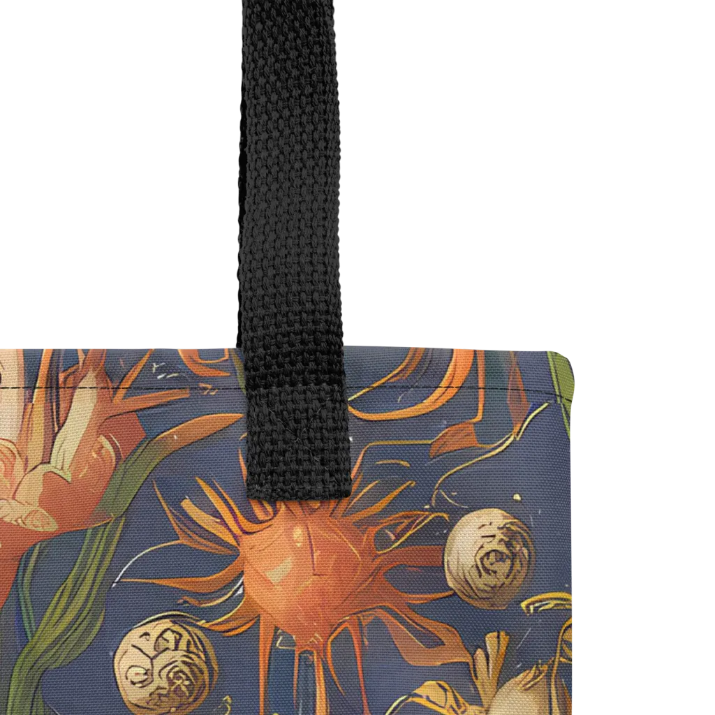 Stellar Blooms on Tote Bag — Product details