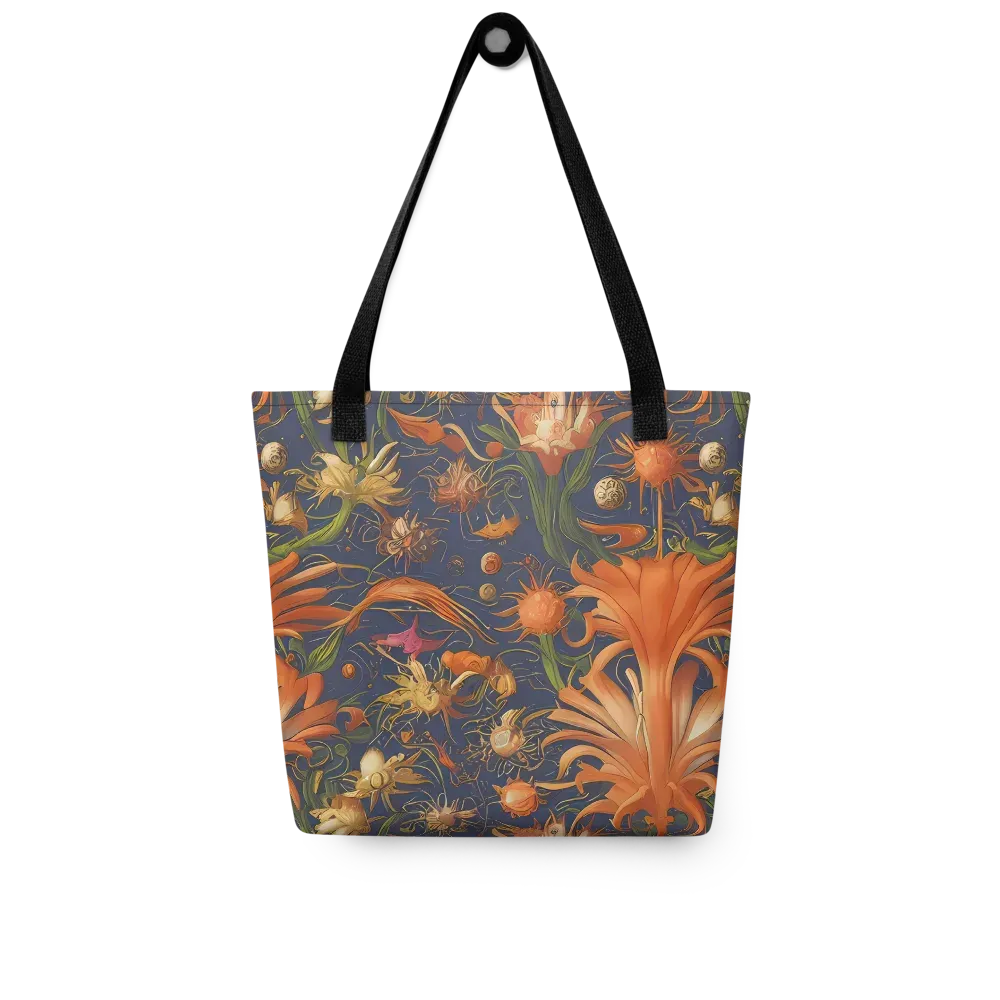 Stellar Blooms on Tote Bag — Front