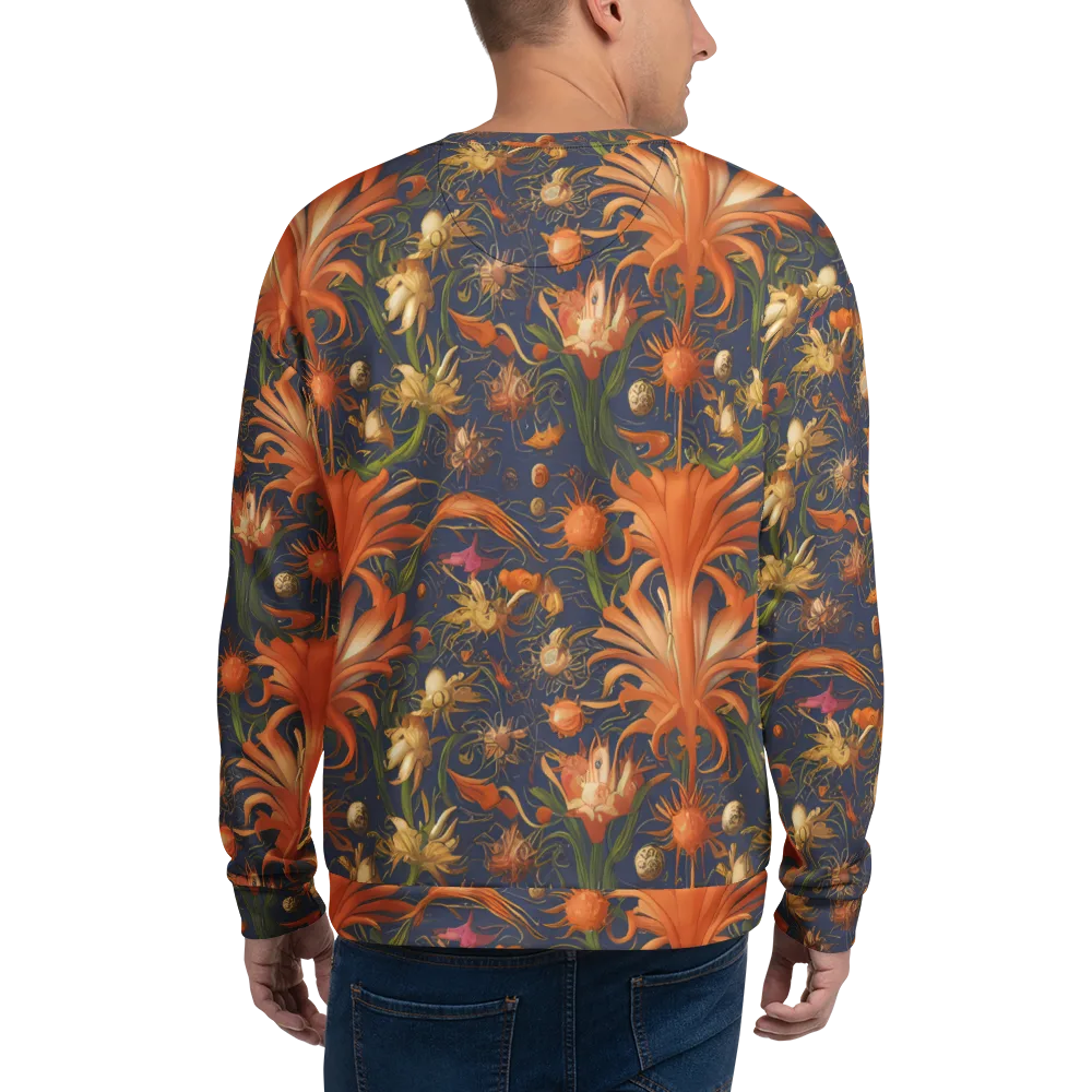 Stellar Blooms on Sweatshirt — Back