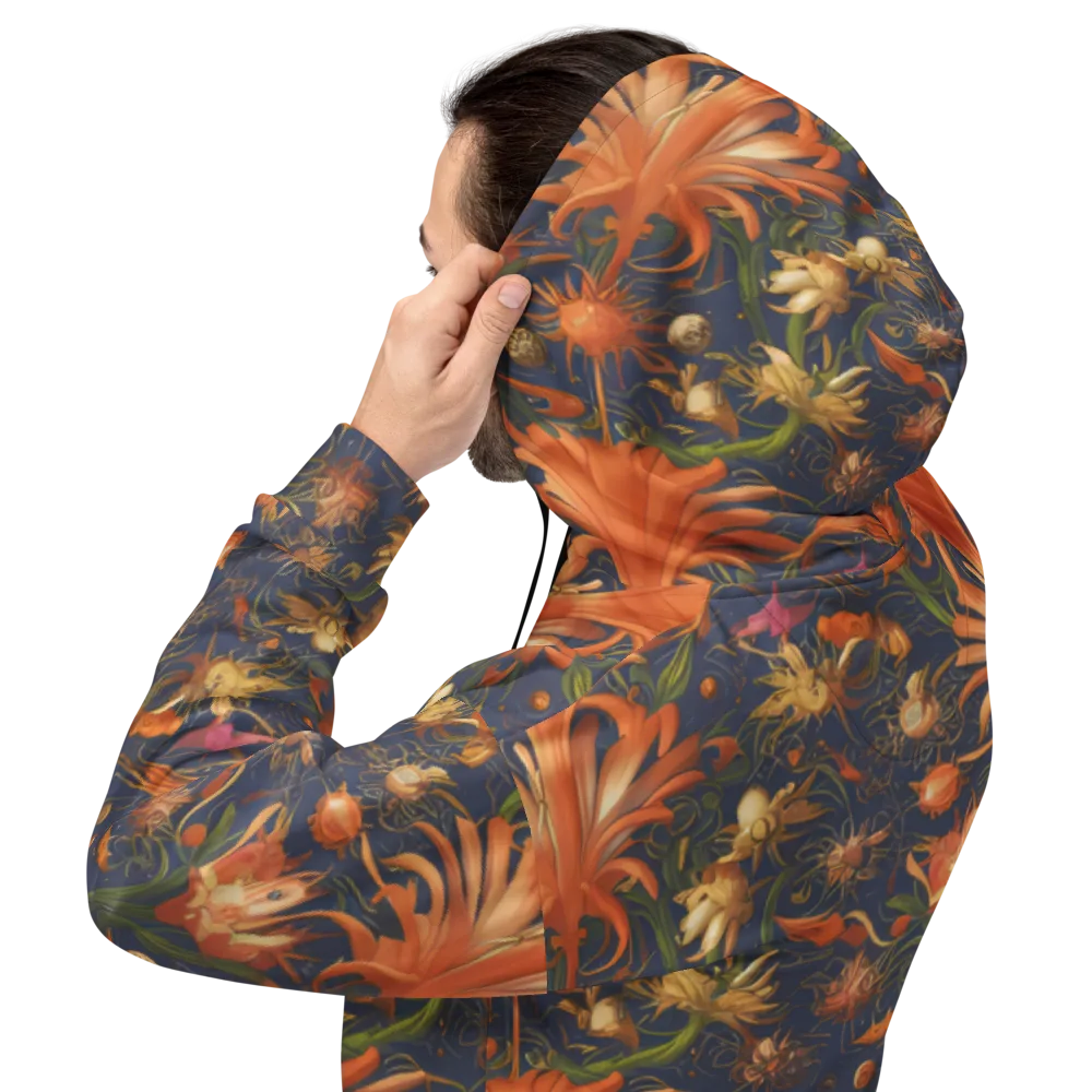 Stellar Blooms on Hoodie — Back