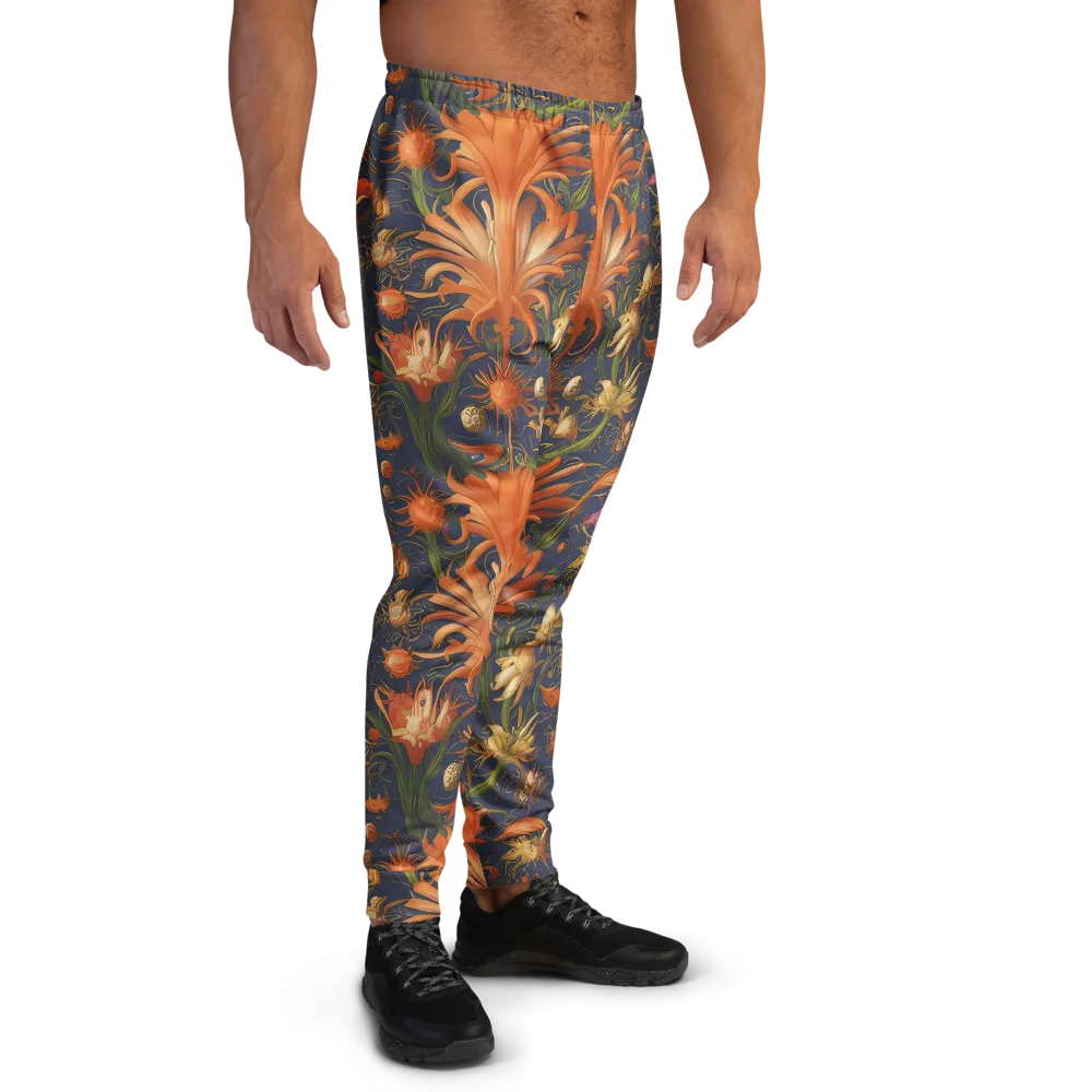 Stellar Blooms on Men's Joggers — Right