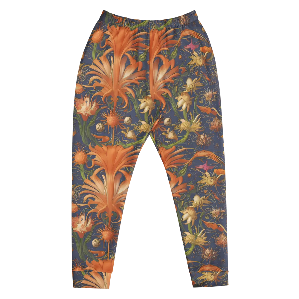 Stellar Blooms on Men's Joggers — Front