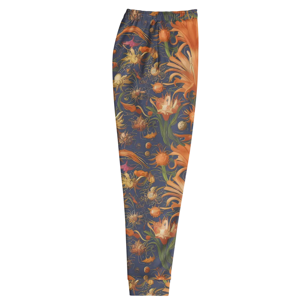 Stellar Blooms on Men's Joggers — Right