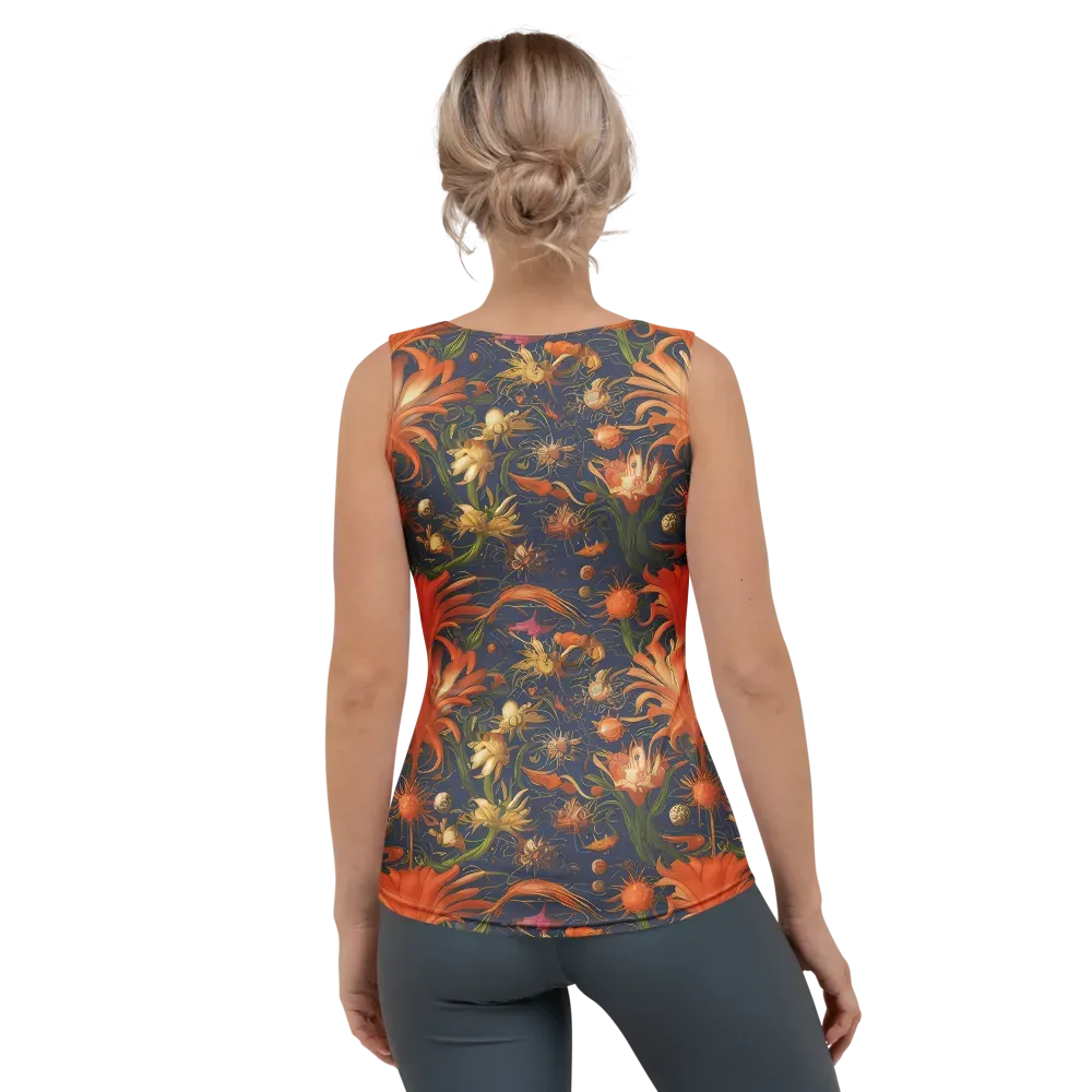 Stellar Blooms on Women's Tank Top — Back