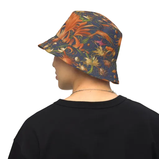 Stellar Blooms on a Reversible Bucket Hat
