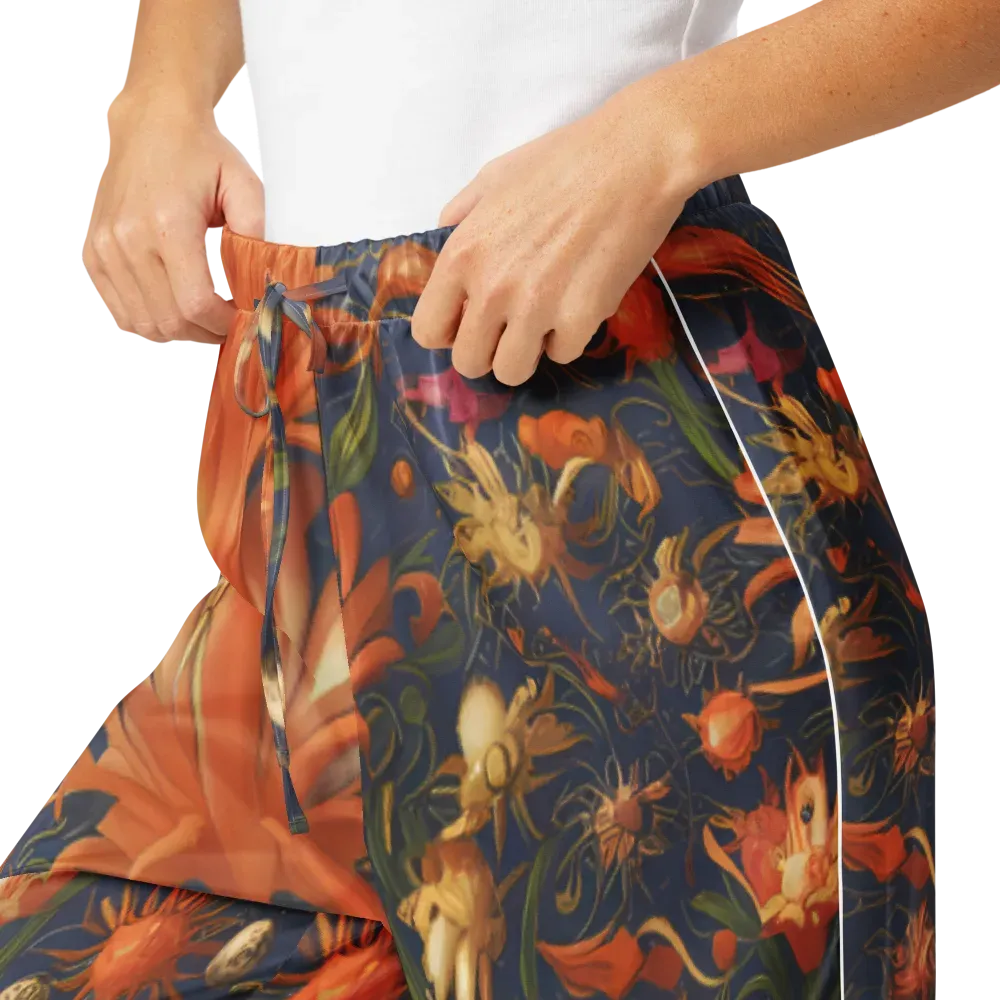 Stellar Blooms on Women's Pajama Pants — Product details