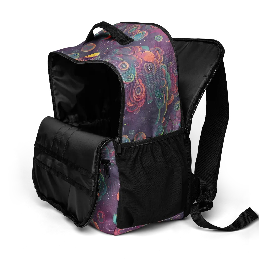 Nebula Dreamscape on Utility Backpack — Product details 2