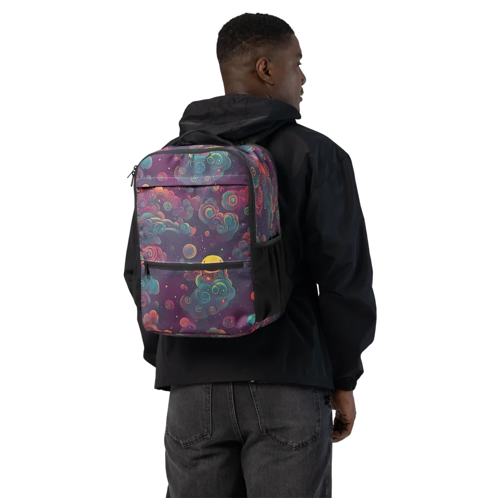 Nebula Dreamscape on Utility Backpack — Back