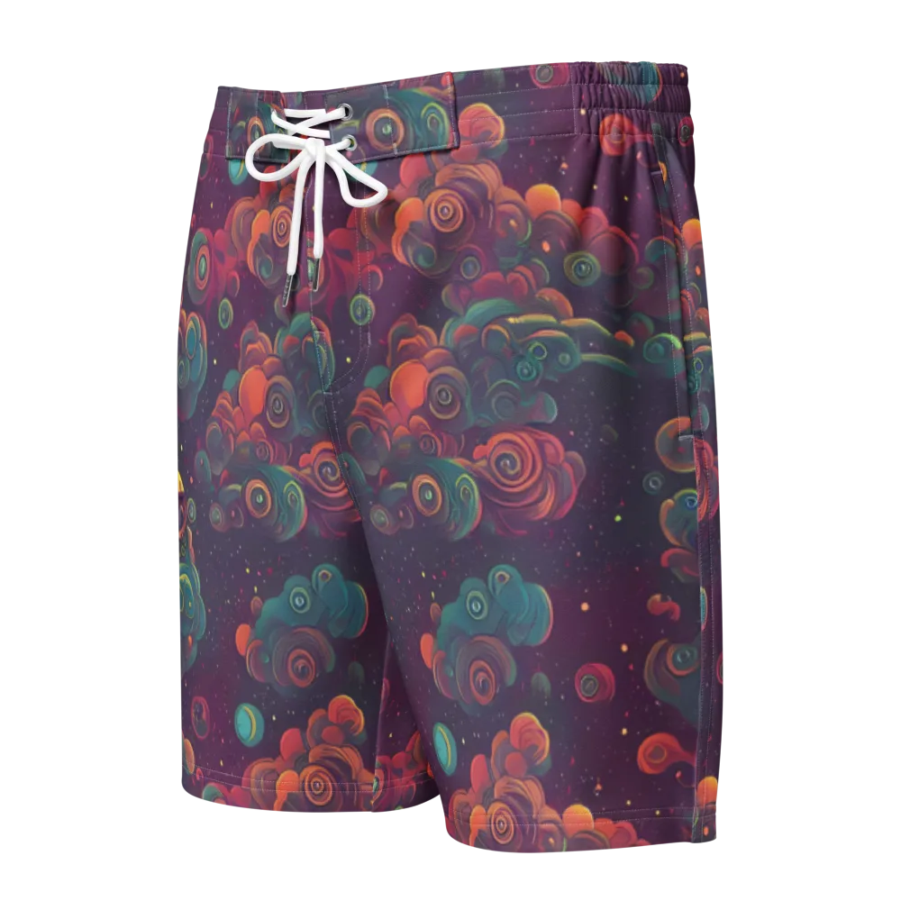 Nebula Dreamscape on Men's Board Shorts — Front