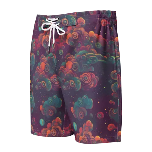Nebula Dreamscape on a Men's Board Shorts