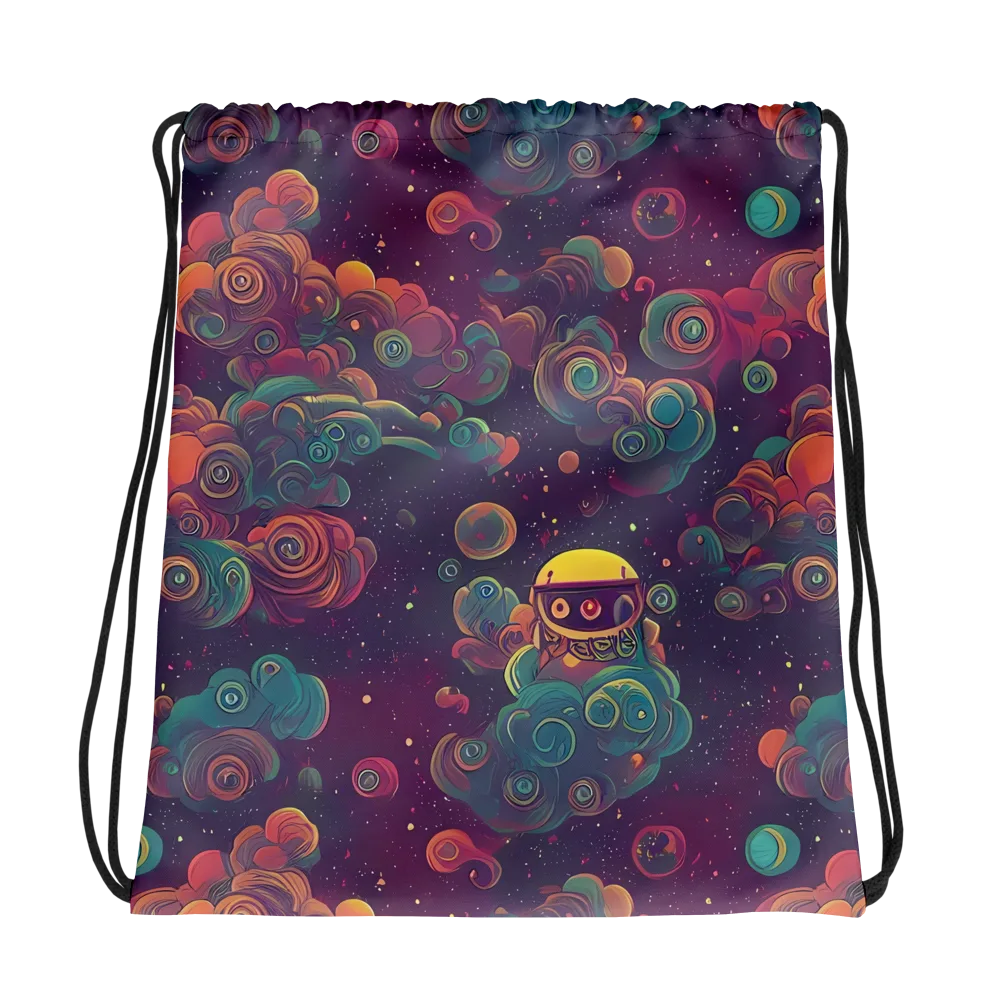 Nebula Dreamscape on Drawstring Bag — Photo