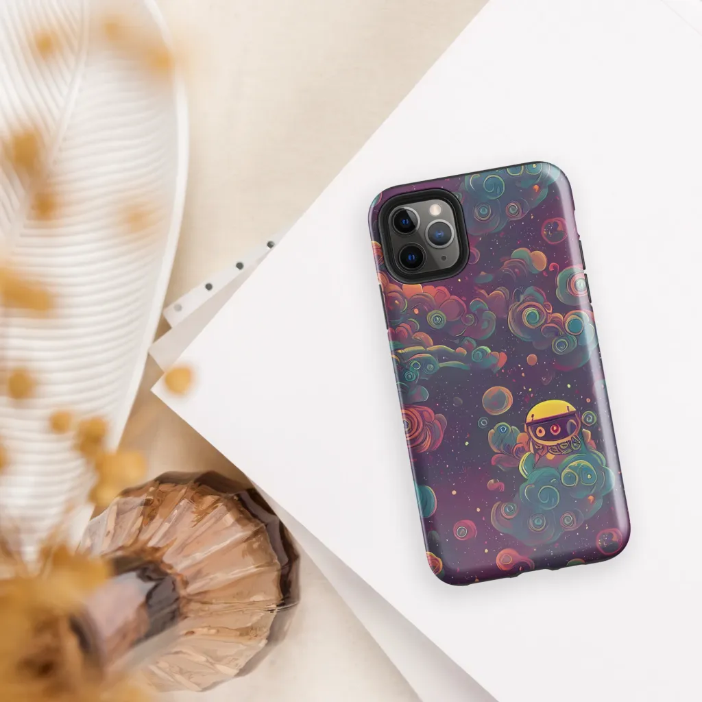 Nebula Dreamscape on Tough Case for iPhone® — Front
