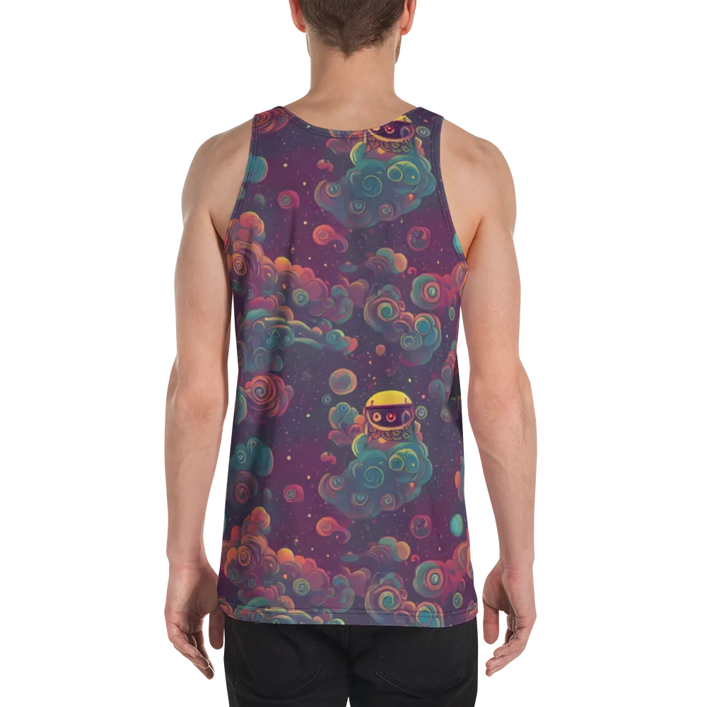 Nebula Dreamscape on Men's Tank Top — Back