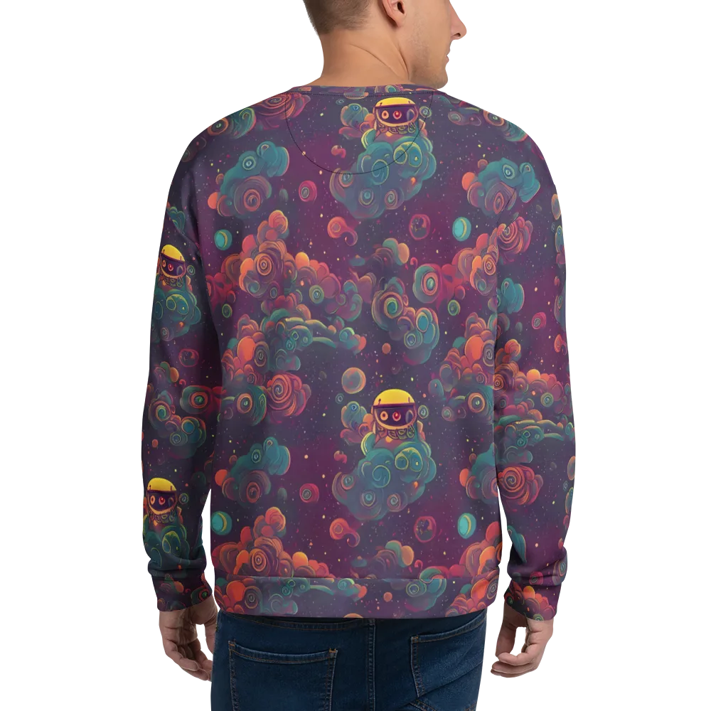 Nebula Dreamscape on Sweatshirt — Back