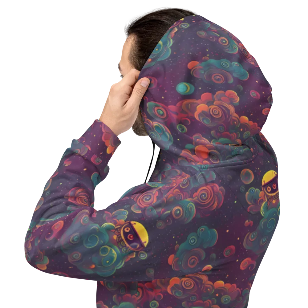 Nebula Dreamscape on Hoodie — Back