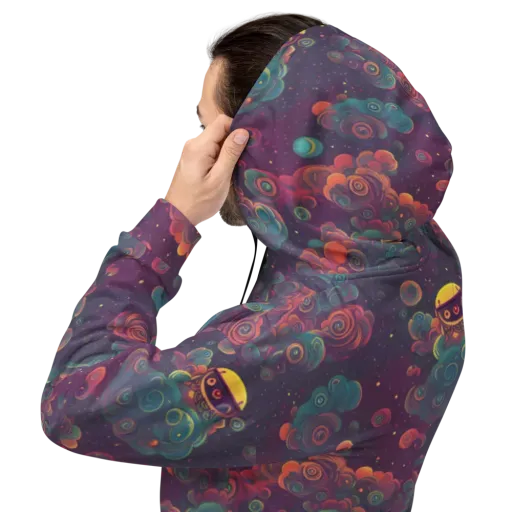Nebula Dreamscape on a Hoodie