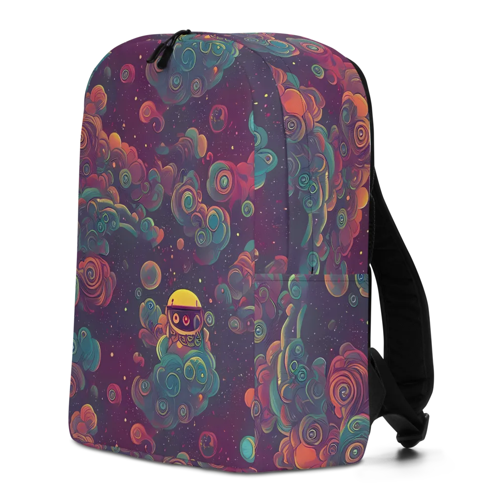 Nebula Dreamscape on Minimalist Backpack — Left