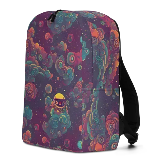Nebula Dreamscape on a Minimalist Backpack