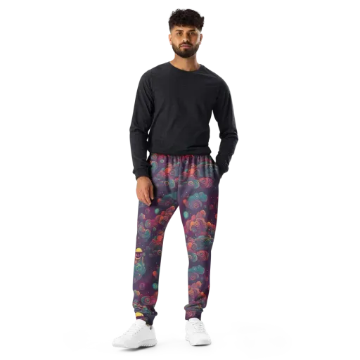 Nebula Dreamscape on a Men's Joggers