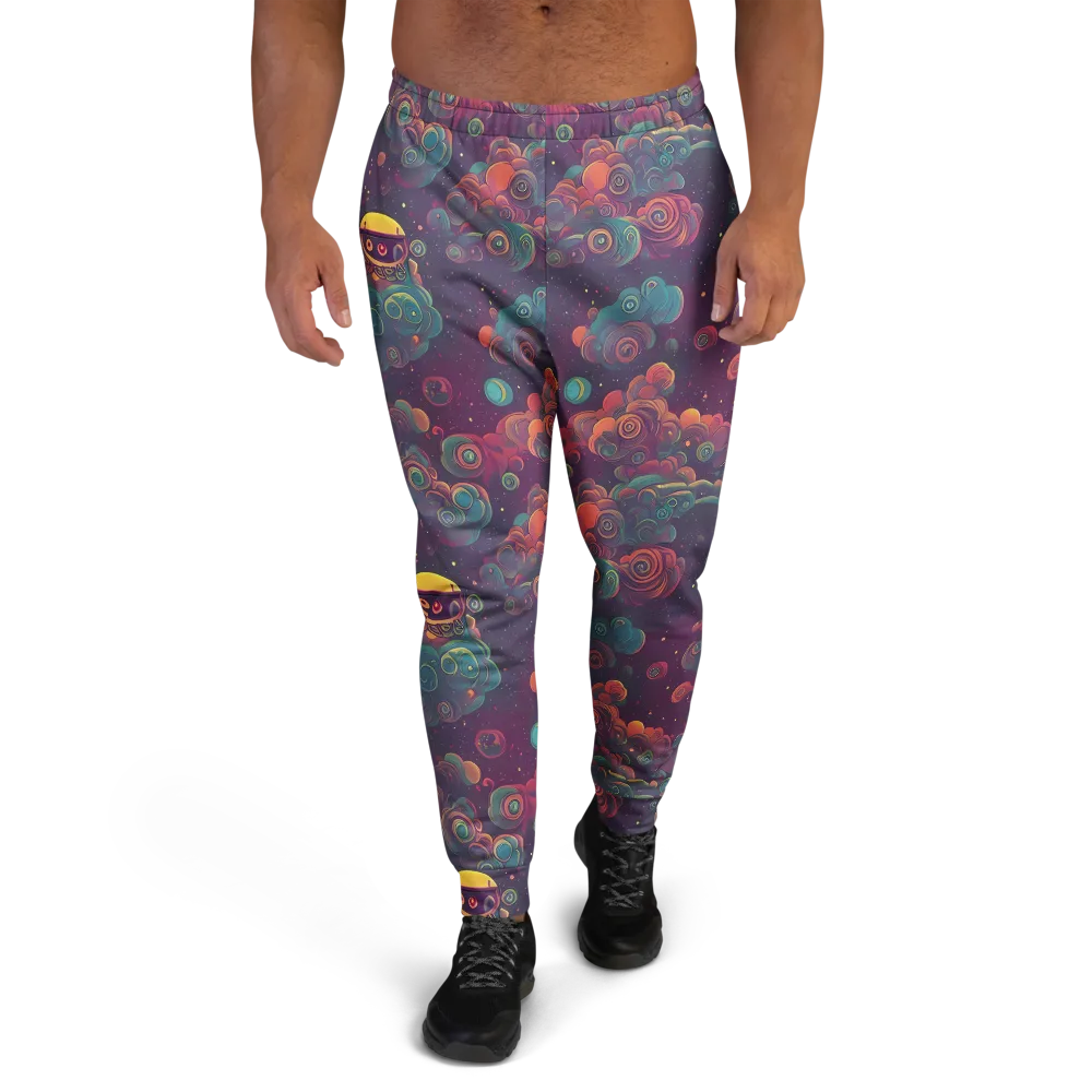 Nebula Dreamscape on Men's Joggers — Front