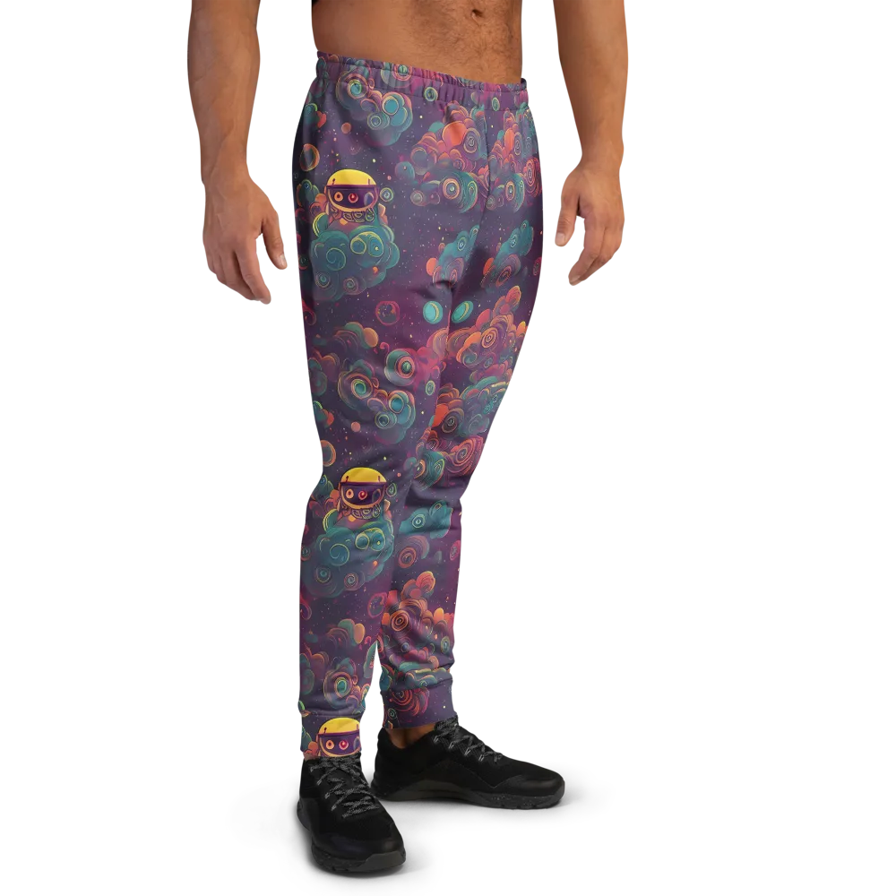 Nebula Dreamscape on Men's Joggers — Right