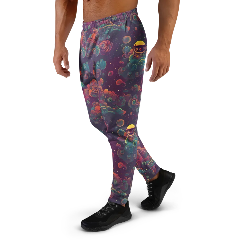 Nebula Dreamscape on Men's Joggers — Left