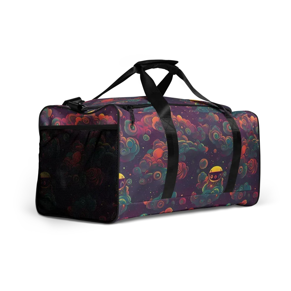 Nebula Dreamscape on Duffle Bag — Right Front