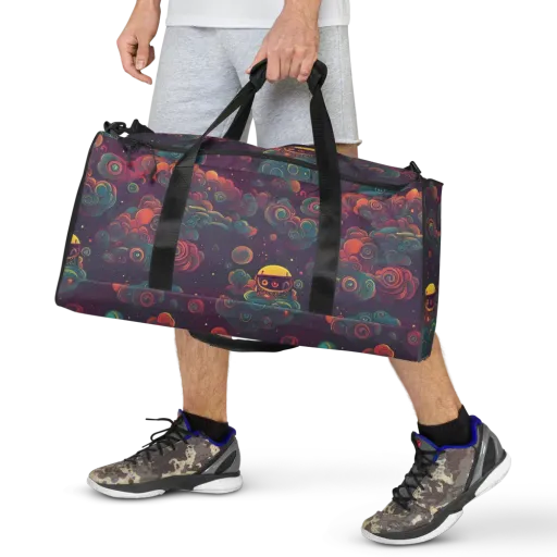 Nebula Dreamscape on a Duffle Bag