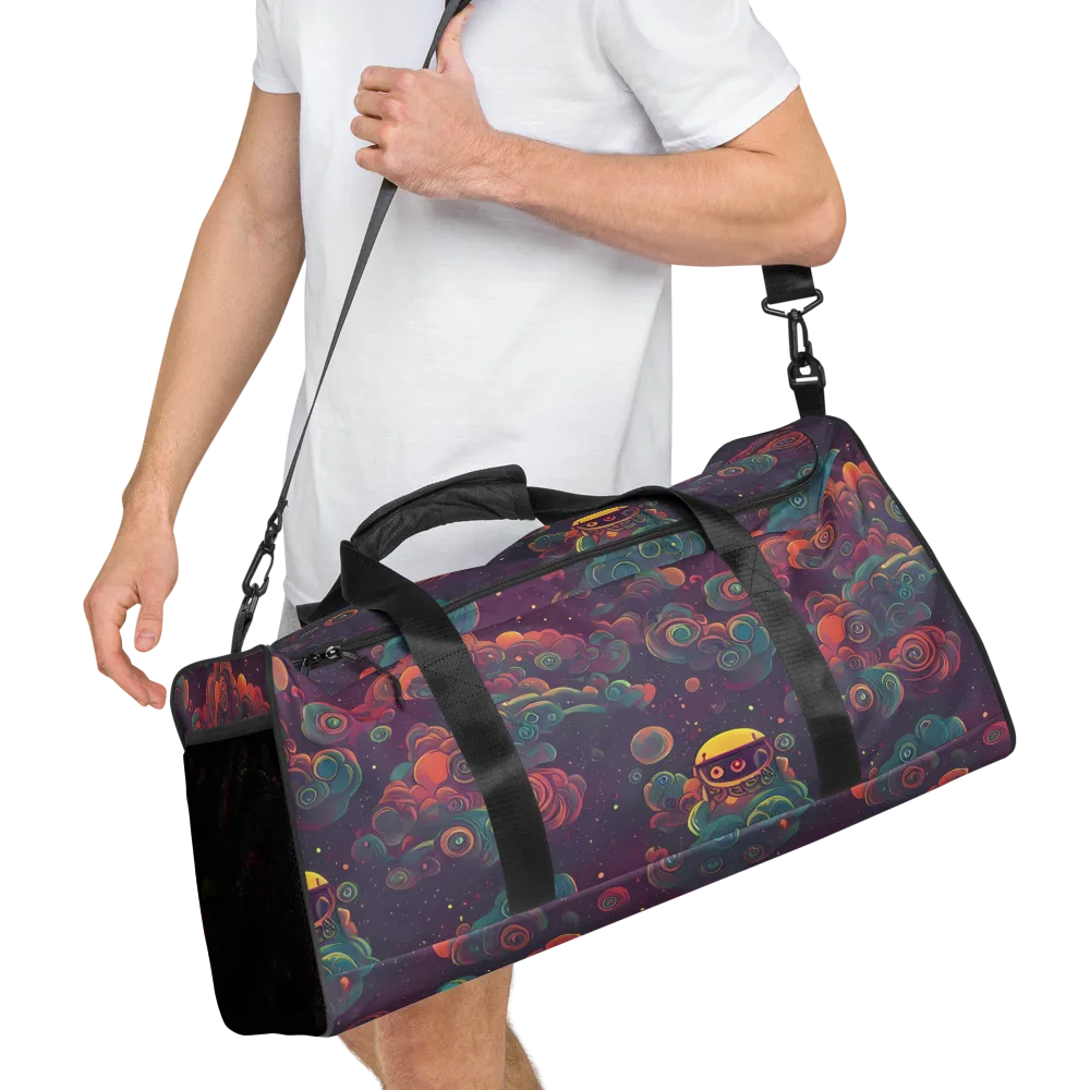 Nebula Dreamscape on Duffle Bag — Right Front