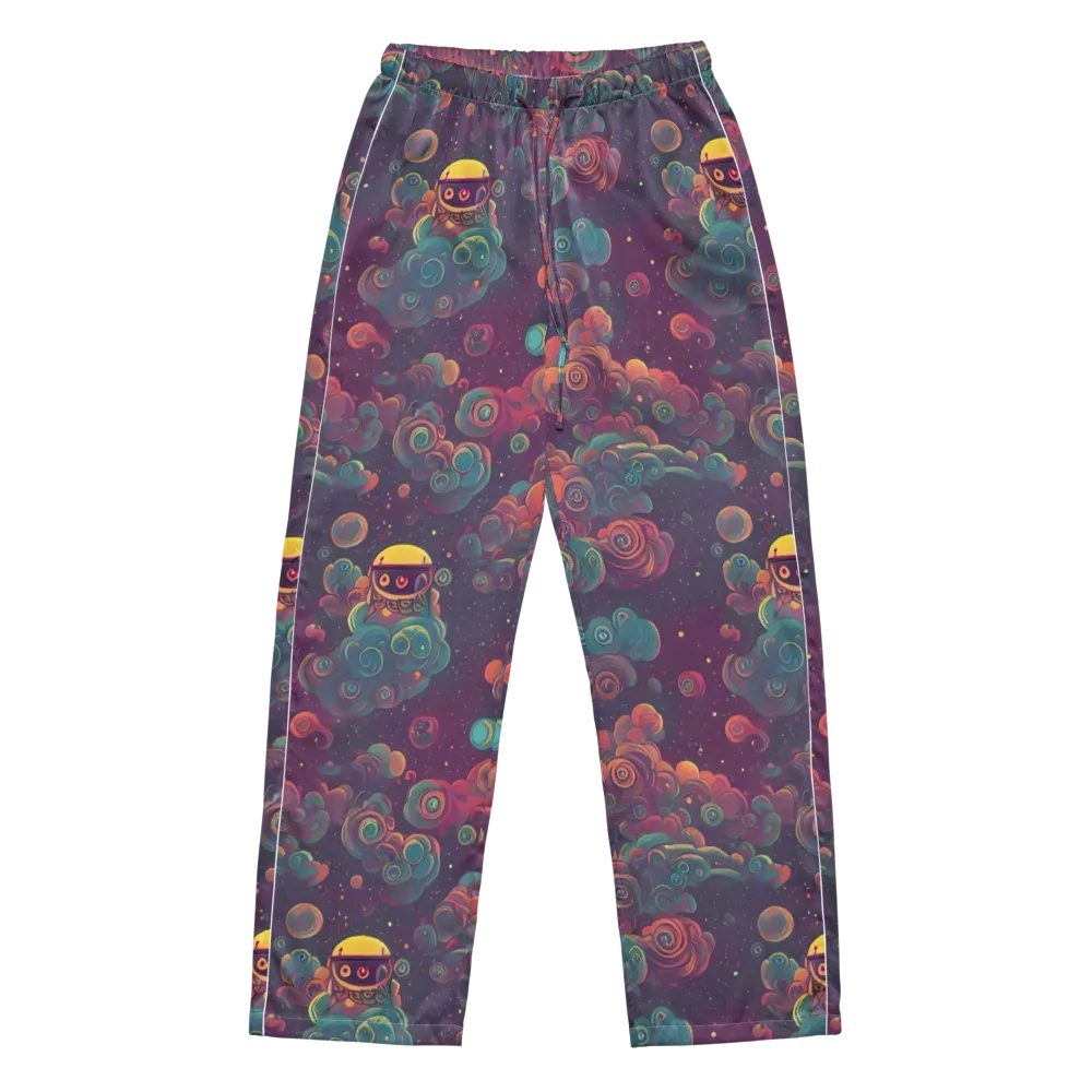 Nebula Dreamscape on Women's Pajama Pants — Front