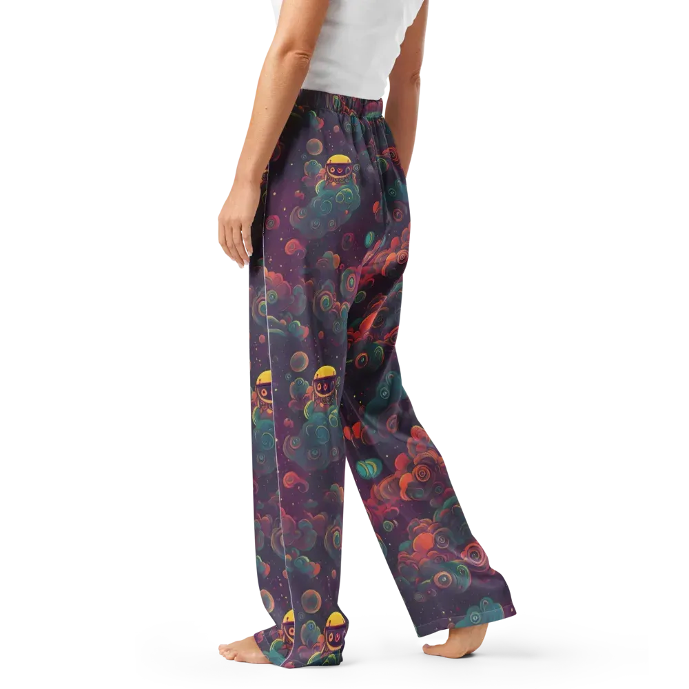 Nebula Dreamscape on Women's Pajama Pants — Left