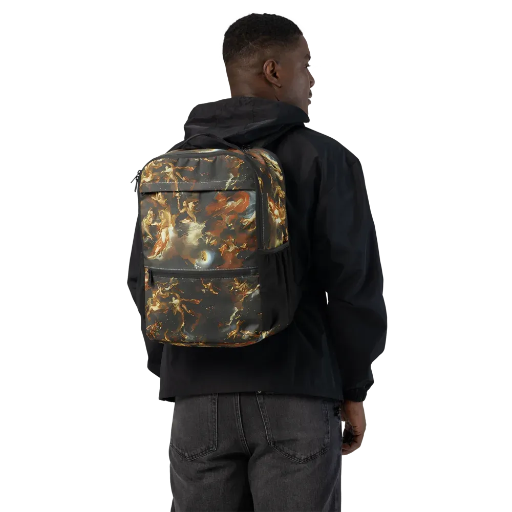 Van Dyck Vortex on Utility Backpack — Back