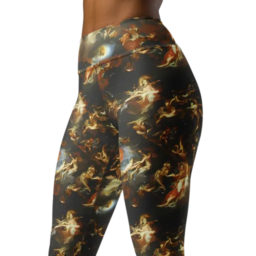 Van Dyck Vortex on a Yoga Leggings