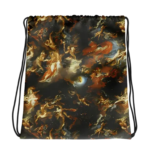 Van Dyck Vortex on a Drawstring Bag