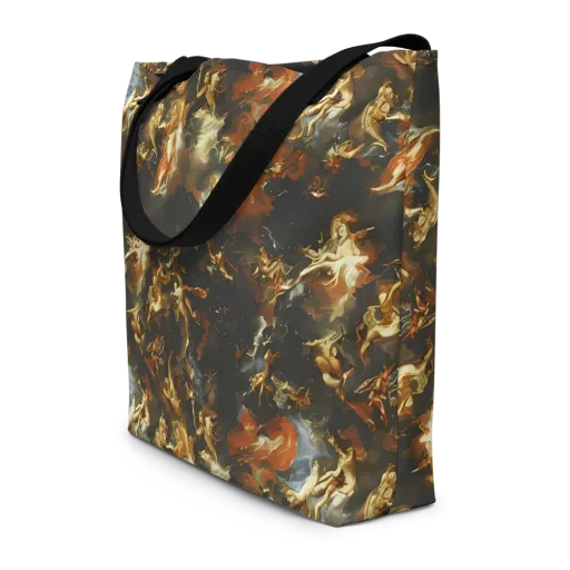 Van Dyck Vortex on a Large Tote Bag W/ Pocket