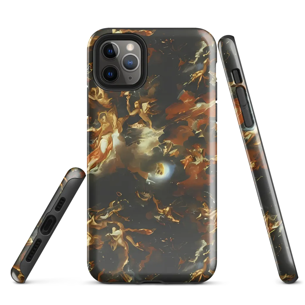 Van Dyck Vortex on Tough Case for iPhone® — Front