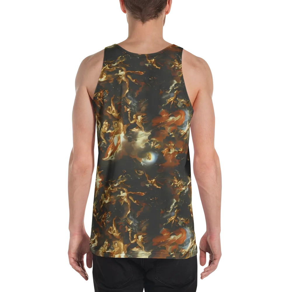Van Dyck Vortex on Men's Tank Top — Back