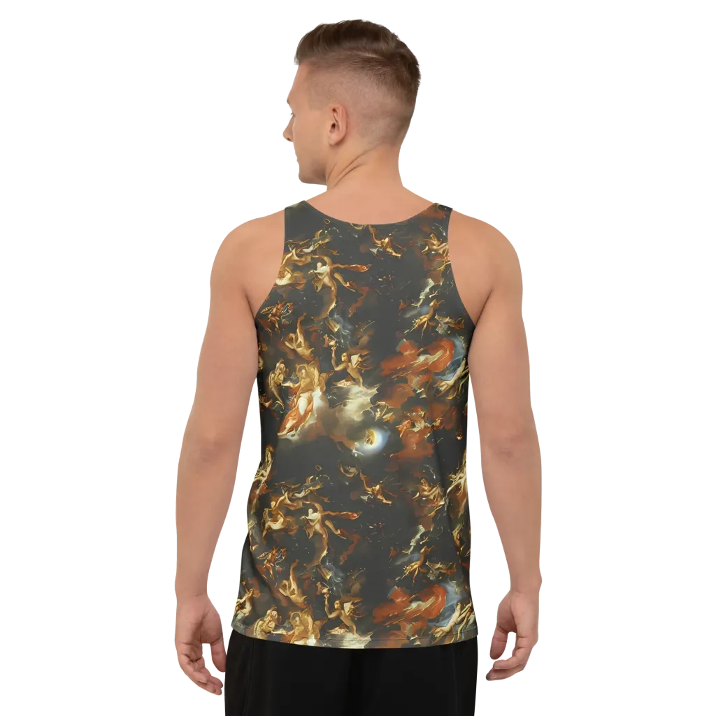 Van Dyck Vortex on Men's Tank Top — Back