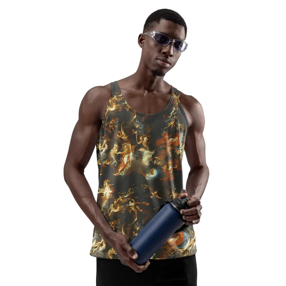 Van Dyck Vortex on Men's Tank Top — Front