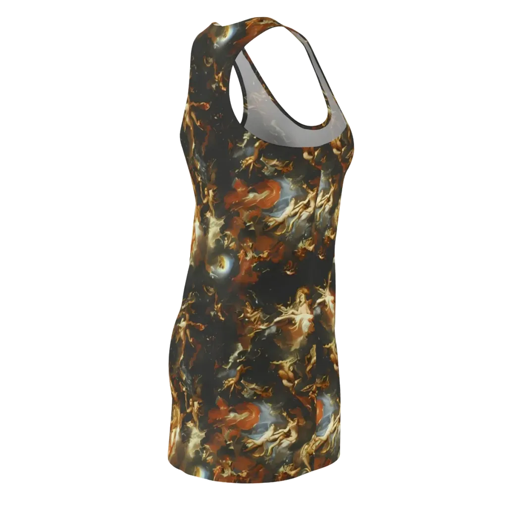 Van Dyck Vortex on Racerback Dress — Back Side