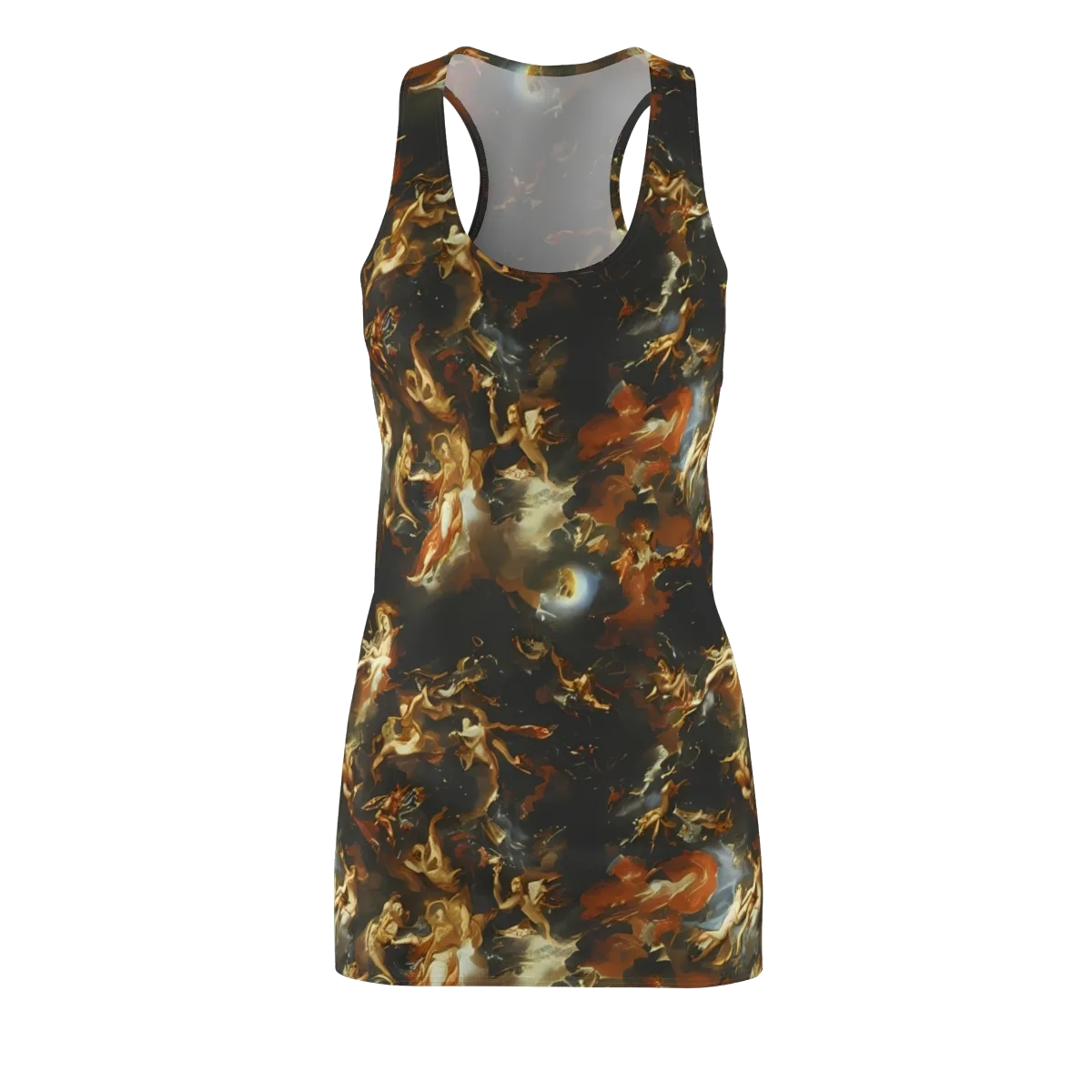 Van Dyck Vortex on Racerback Dress — Front
