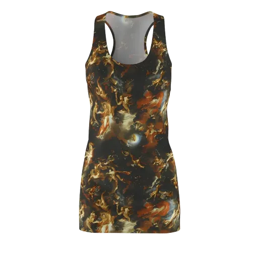 Van Dyck Vortex on a Racerback Dress