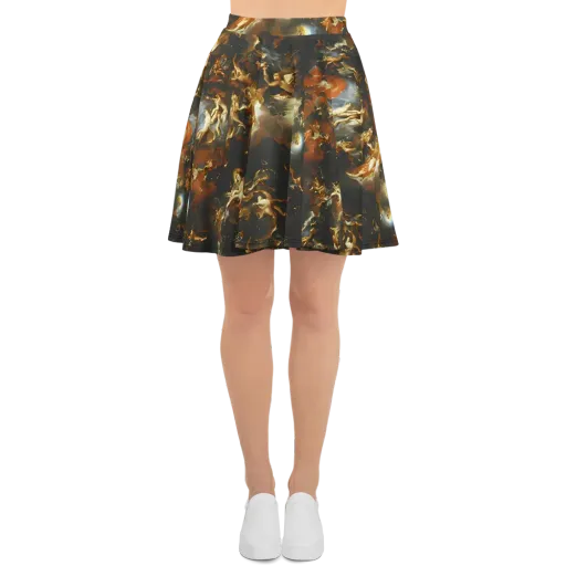 Van Dyck Vortex on a Skater Skirt