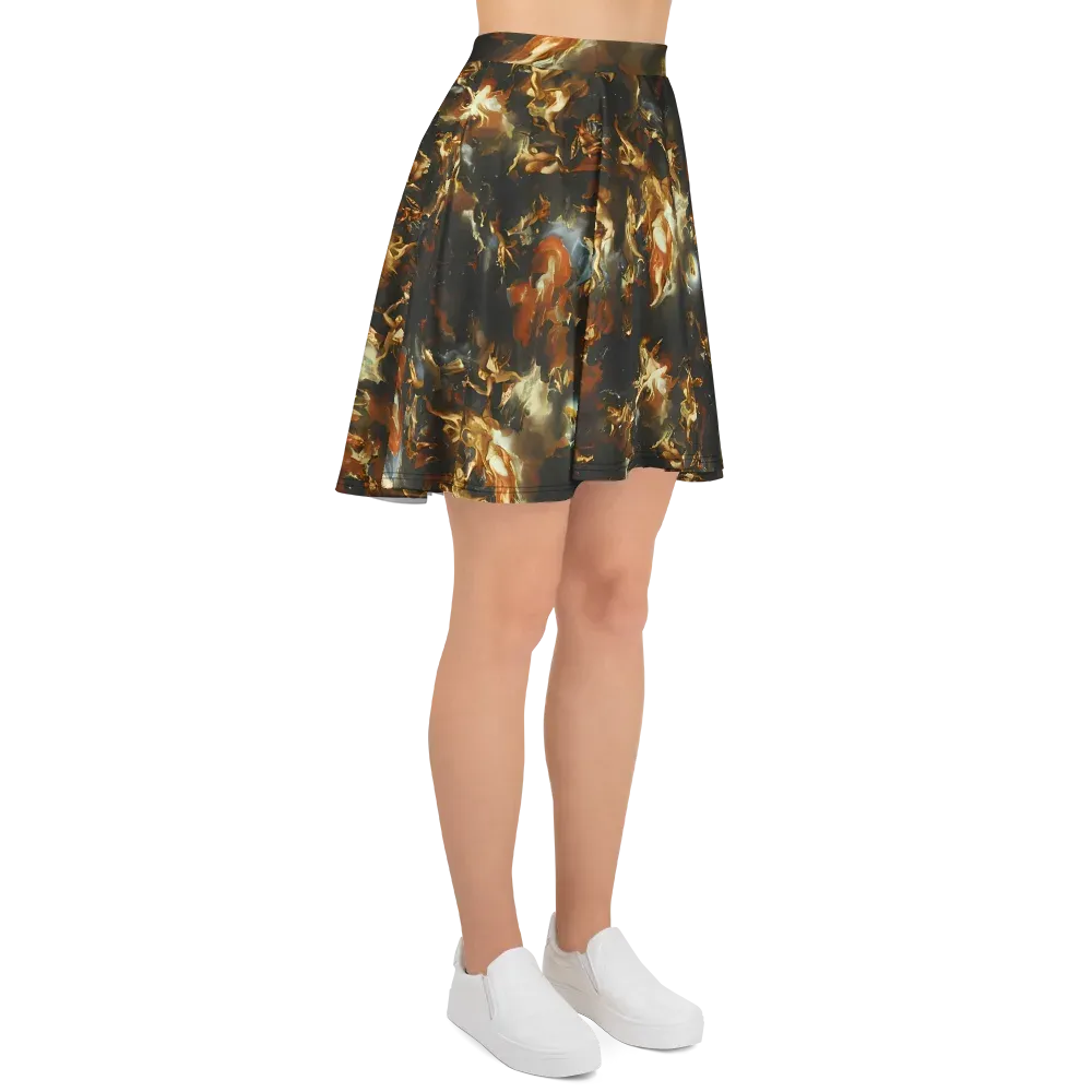 Van Dyck Vortex on Skater Skirt — Right