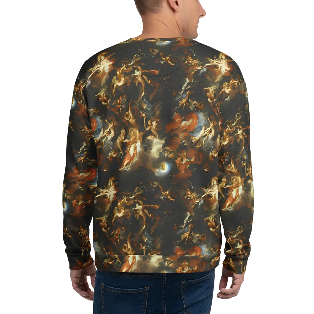 Van Dyck Vortex on Sweatshirt — Back